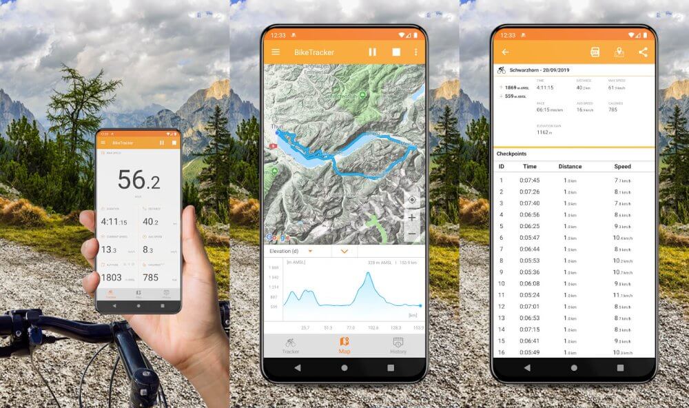 Bike Tracker screenshot 1