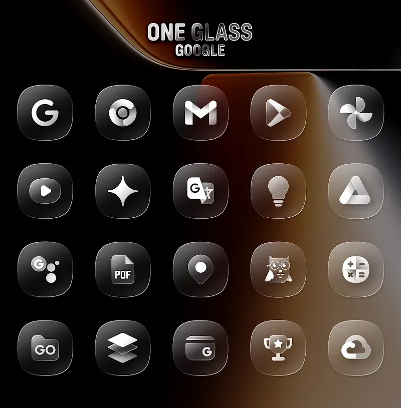 One UI Glass IconPack screenshot 4