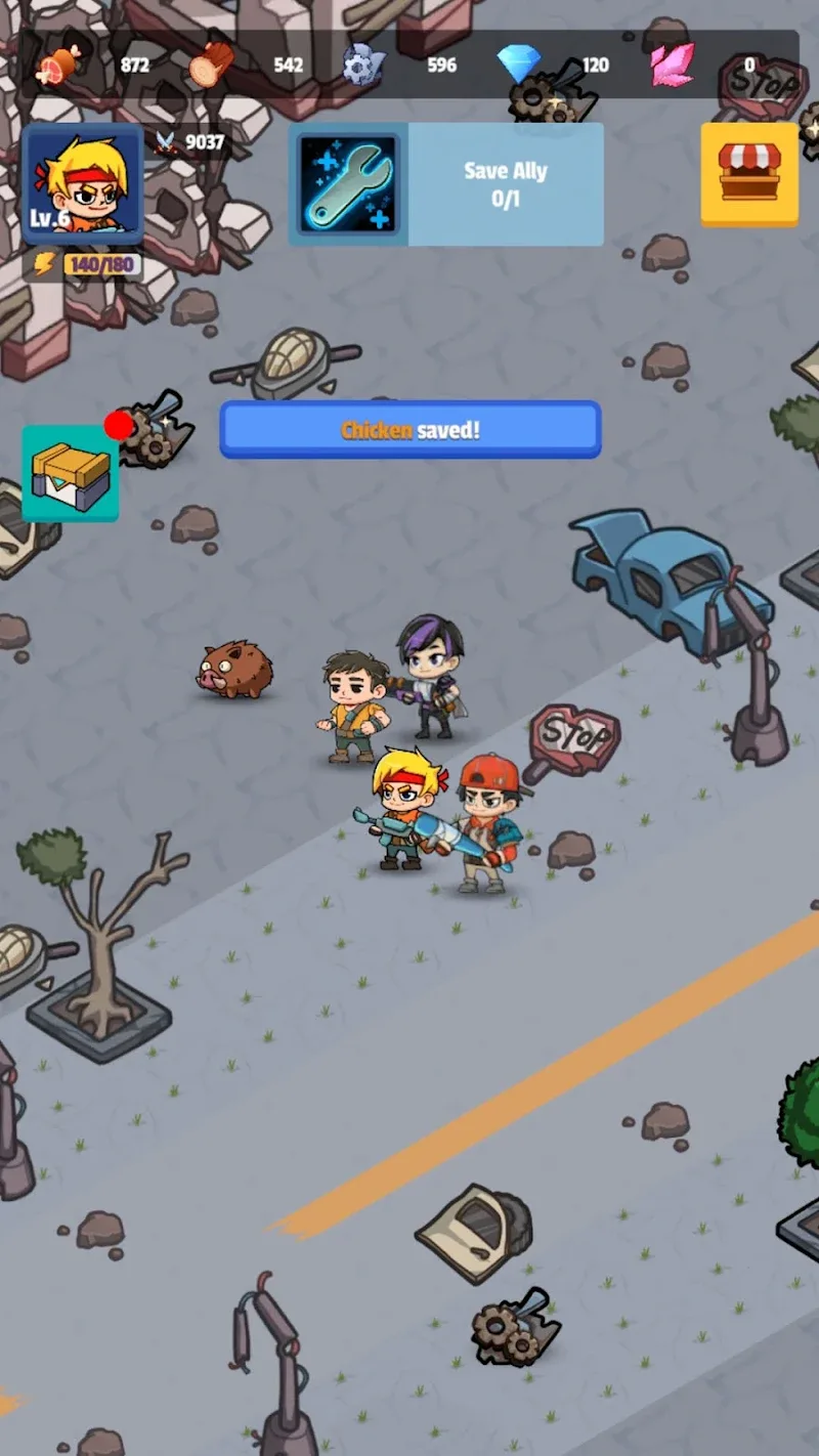 Town Heroes: Auto Action RPG screenshot 6