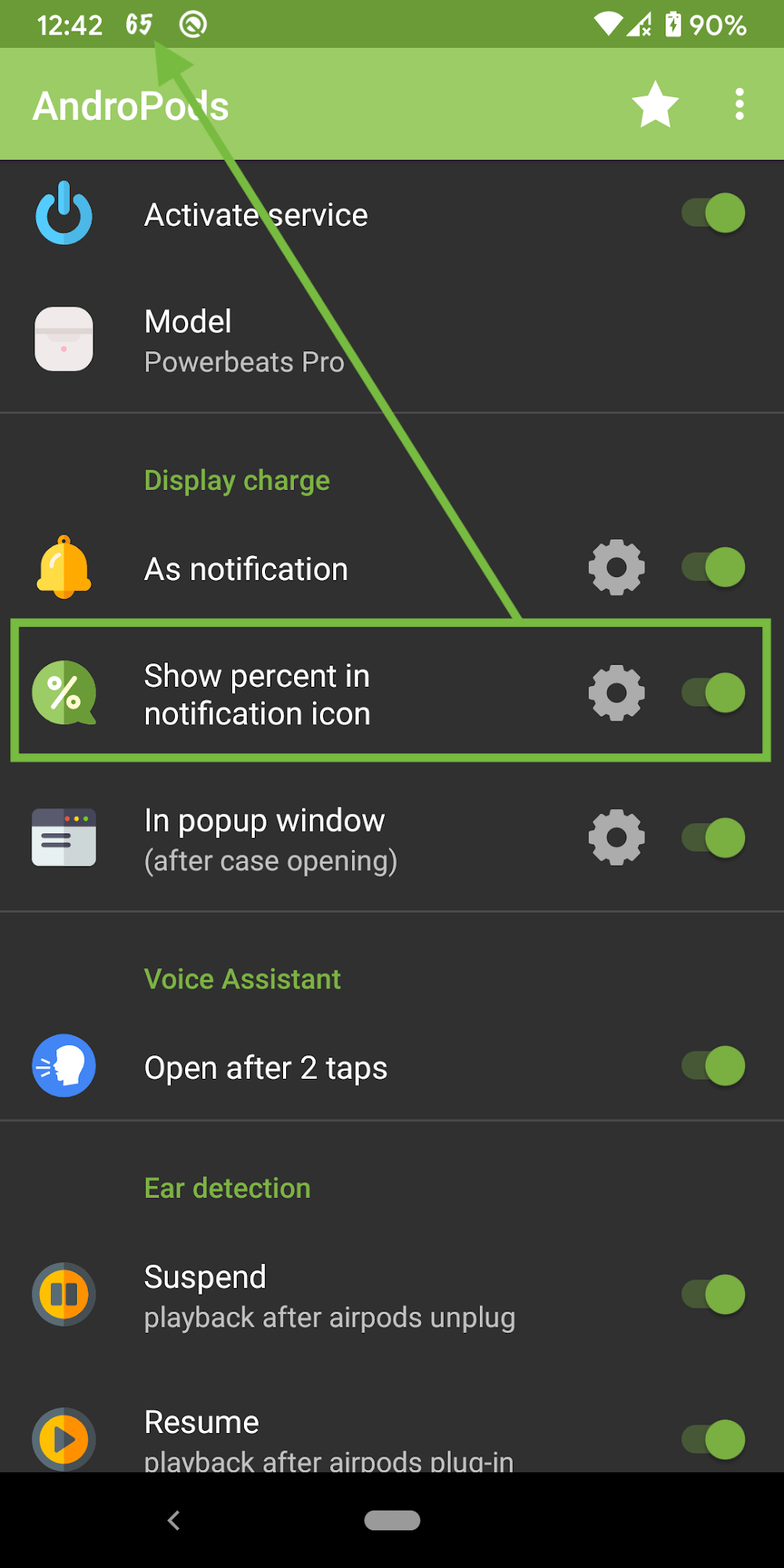 AndroPods screenshot 5