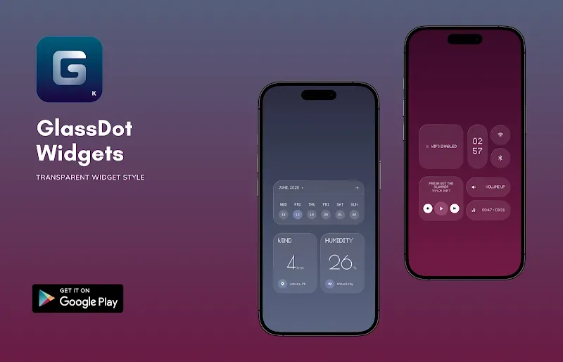 GlassDot Widgets For KWGT screenshot 6