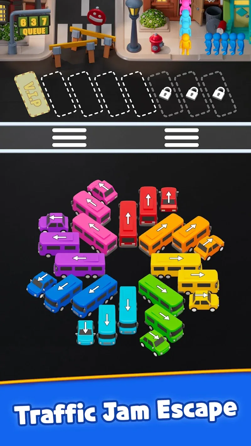 Bus Craze - Traffic Jam Puzzle screenshot 3