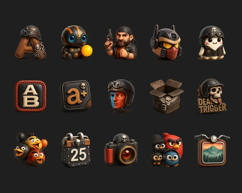 Bikerz - Icon Pack screenshot 3