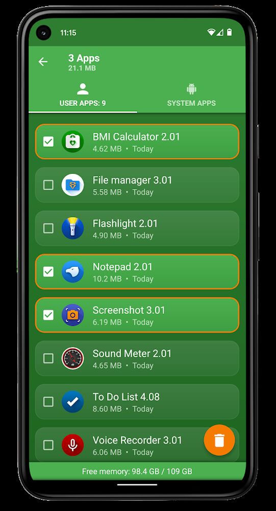 Uninstaller screenshot 3