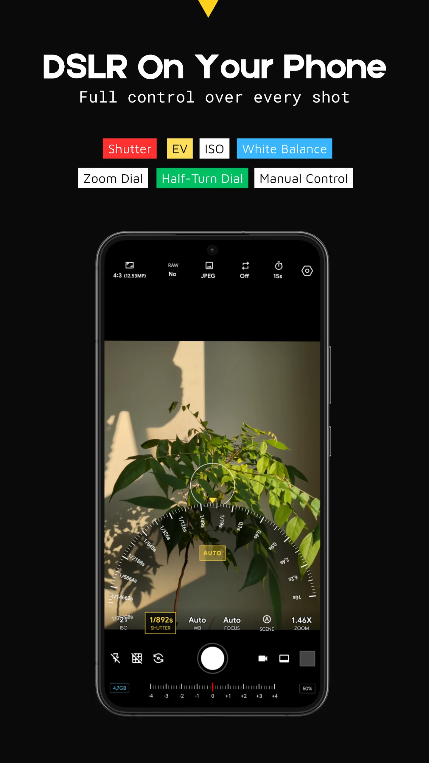 AuraRAW – Pro Manual Camera screenshot 2