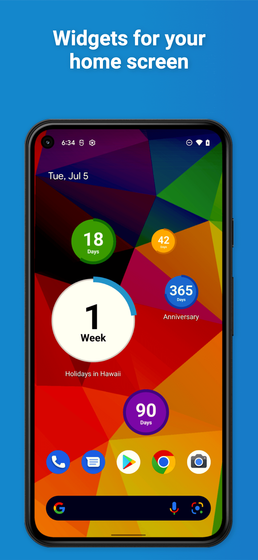 Countdown Widget screenshot 3