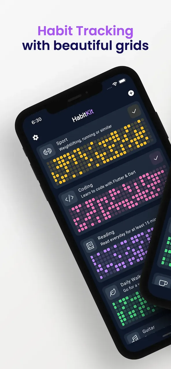 HabitKit screenshot 2
