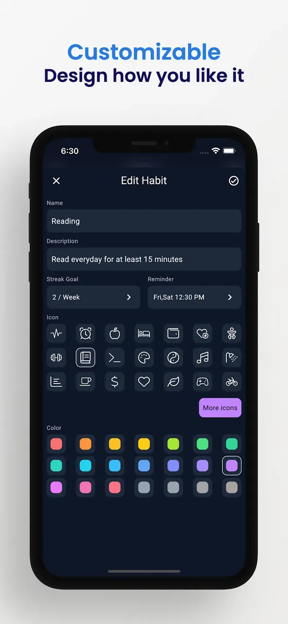HabitKit screenshot 4