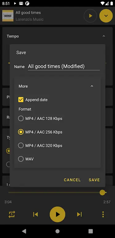 Reverse Music Player screenshot 6