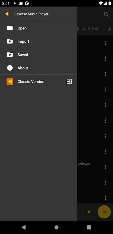 Reverse Music Player screenshot 5