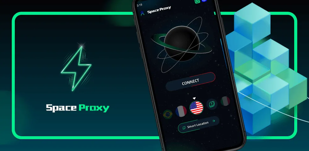 Space Proxy: Fast & Stable screenshot 1