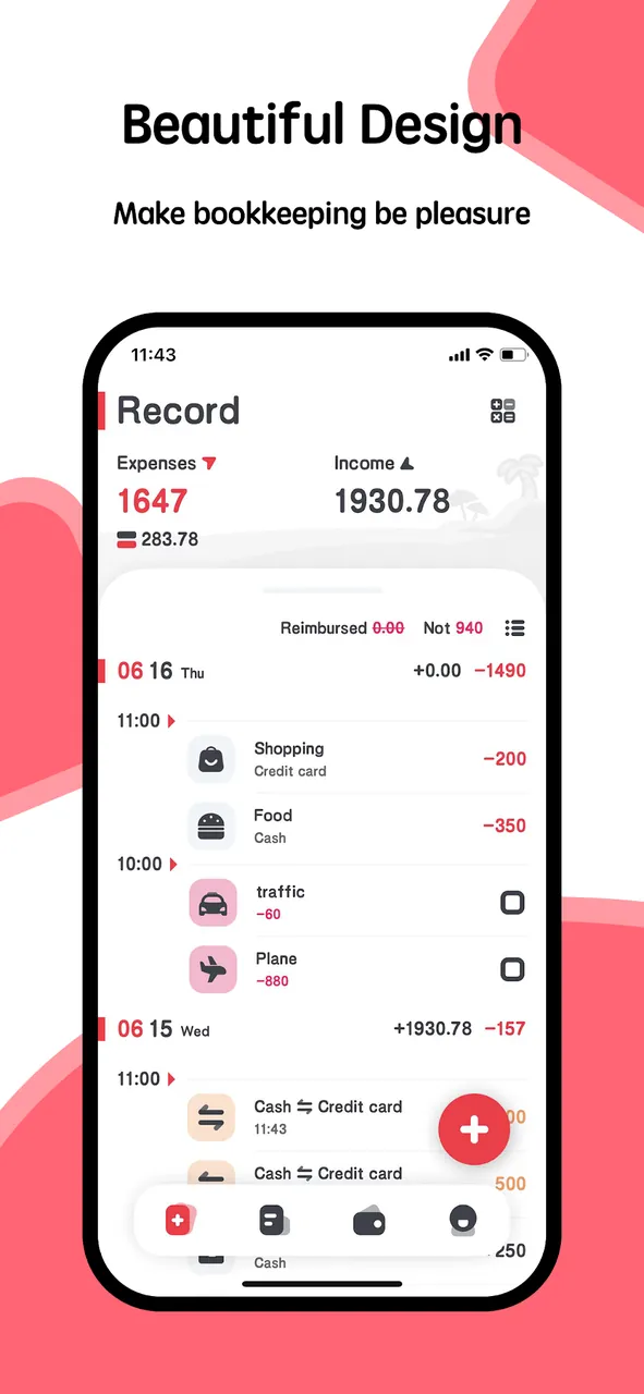 Quick Money Manager screenshot 2