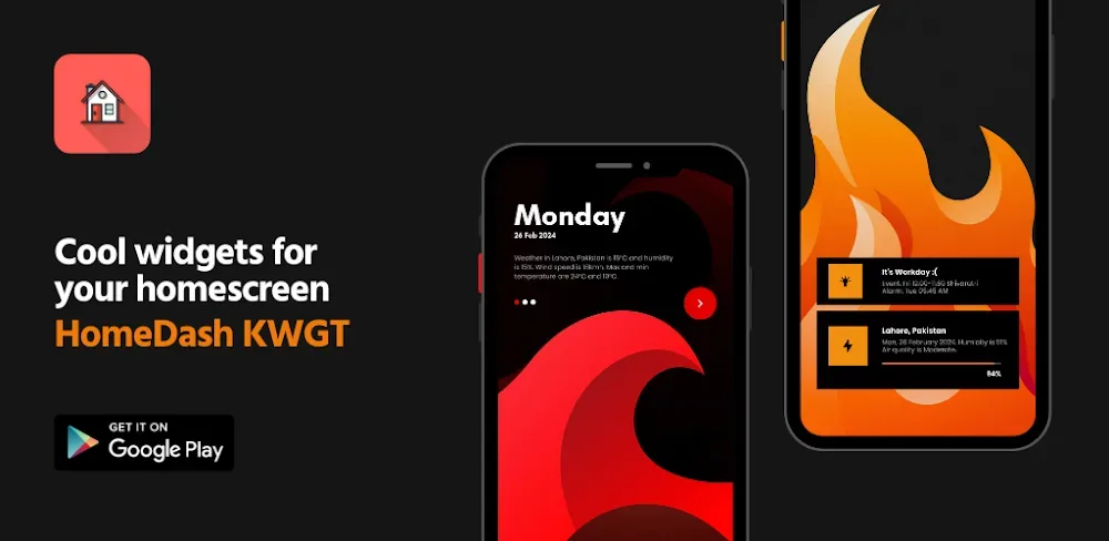 HomeDash KWGT screenshot 1