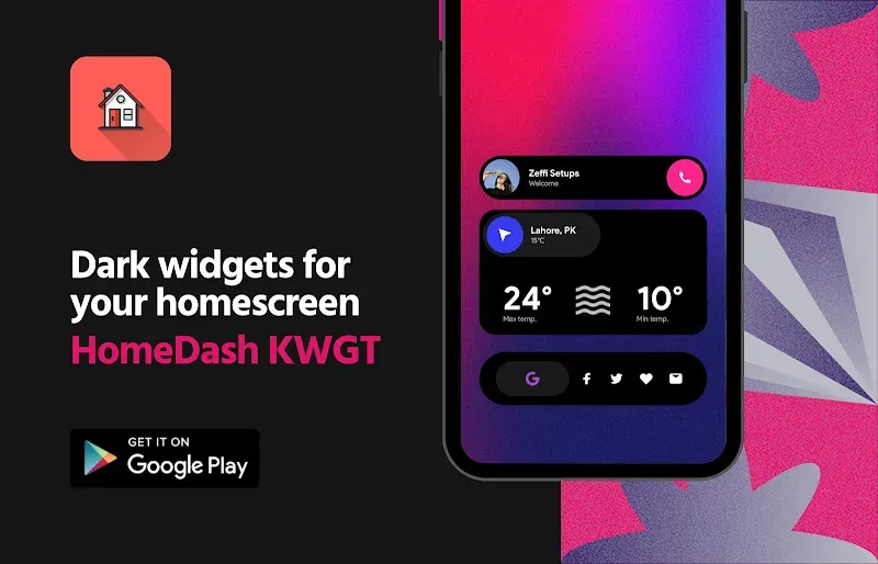 HomeDash KWGT screenshot 5