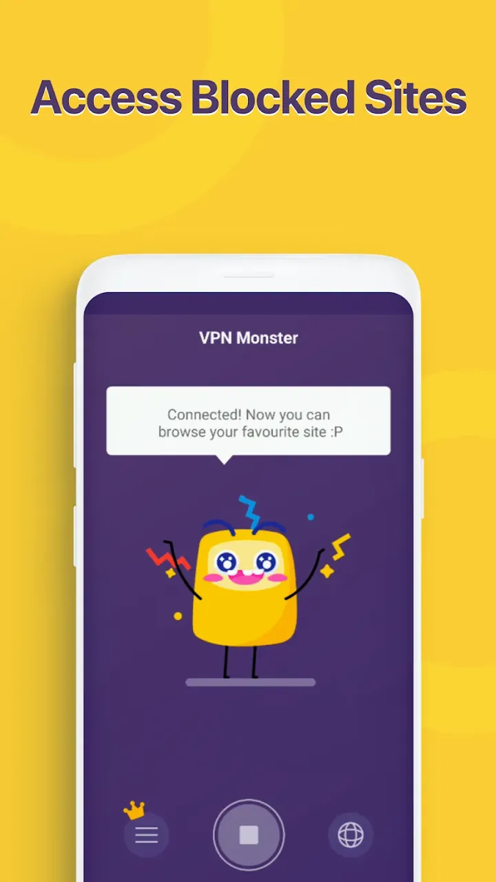 VPN Monster: Super VPN Browser screenshot 4