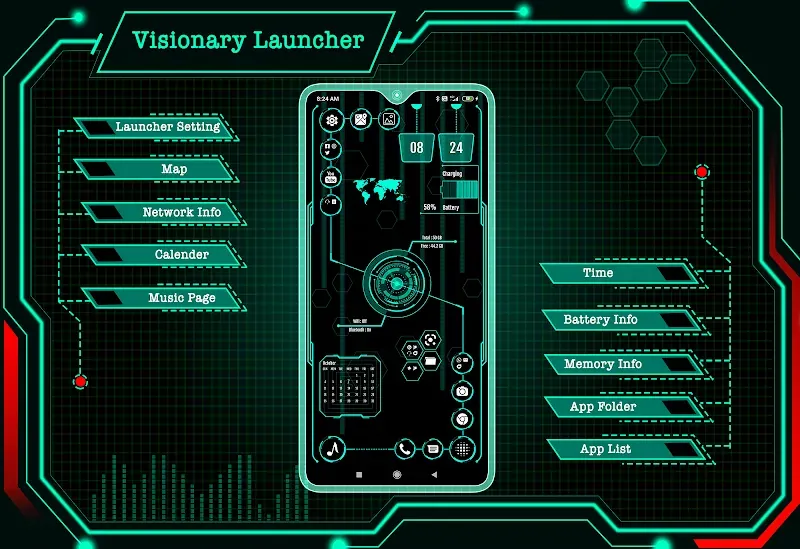 Visionary Launcher screenshot 2