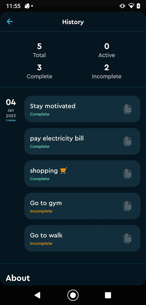 NotinX screenshot 5