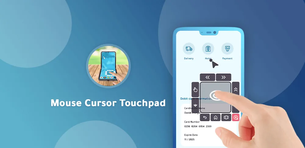 Mouse Cursor Touchpad screenshot 1