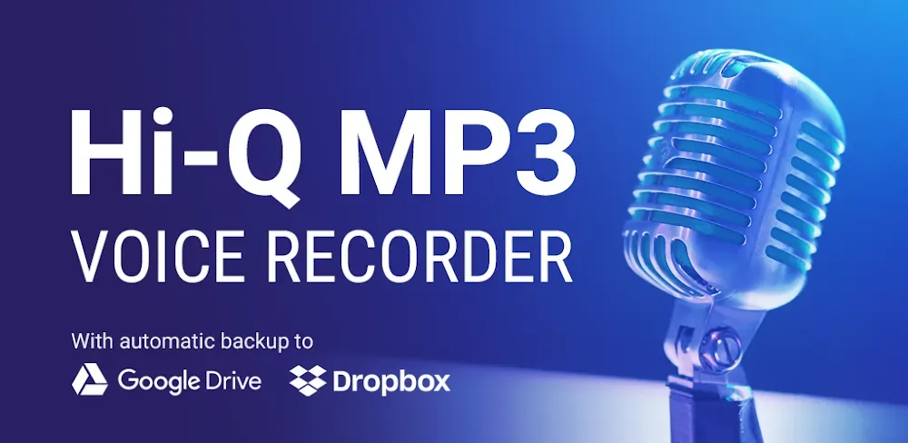 Hi-Q MP3 Voice Recorder (Pro) screenshot 1