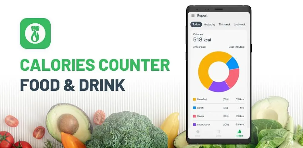 Calorie Counter: Food Tracker screenshot 1