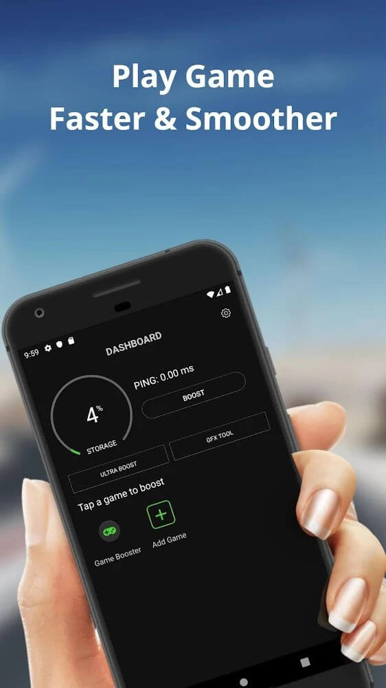 Third screenshot of Game Booster 4x Faster