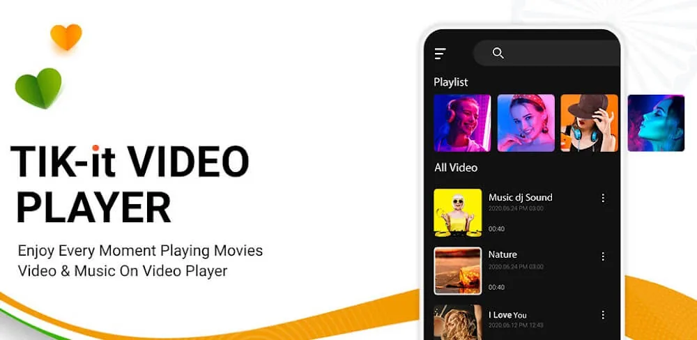 Tik-Tik Video Player screenshot 1