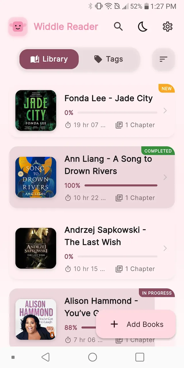 Widdle Reader screenshot 2