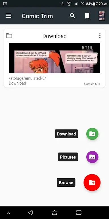 Comic Trim screenshot 3