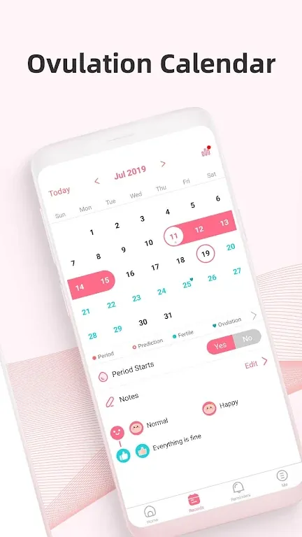 PinkBird Period Tracker screenshot 3