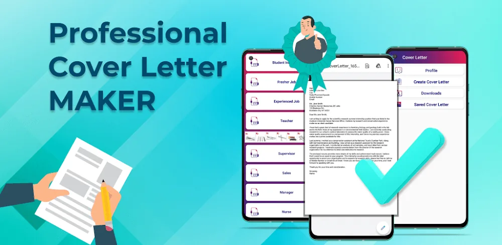 Cover Letter screenshot 1