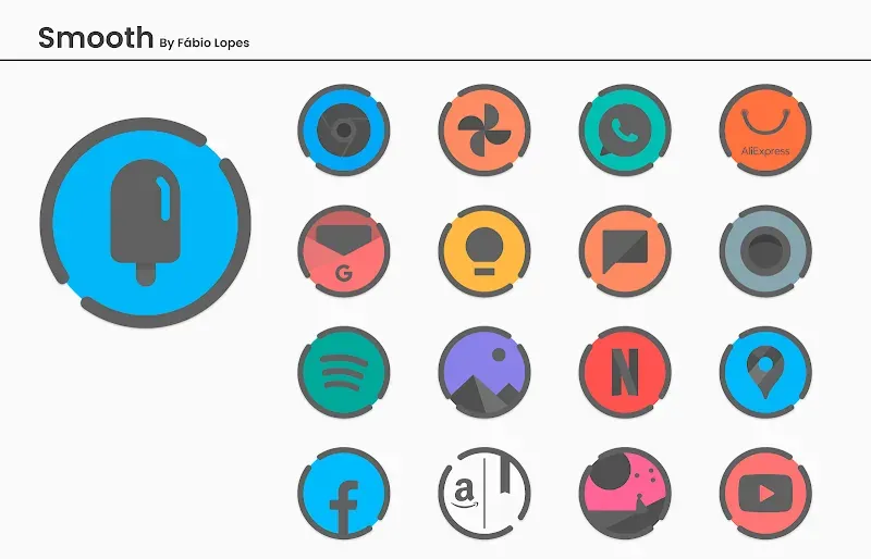 Smooth Icon pack screenshot 3