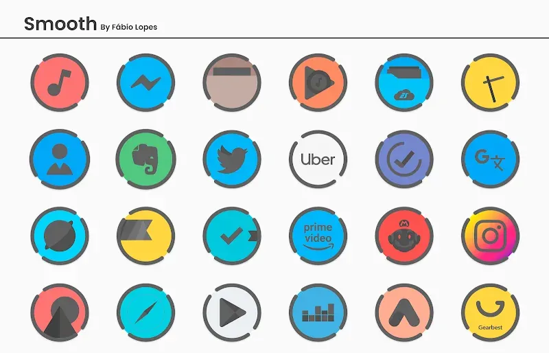 Smooth Icon pack screenshot 4