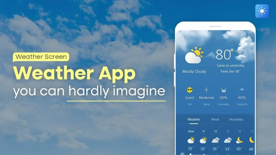 Weather Screen screenshot 1