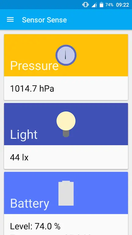 Sensor Sense screenshot 2
