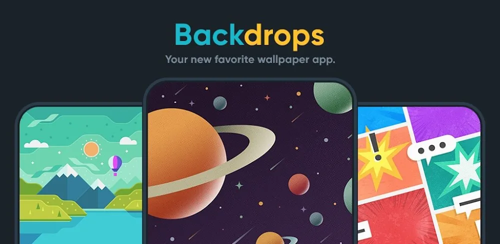Backdrops Wallpapers screenshot 1