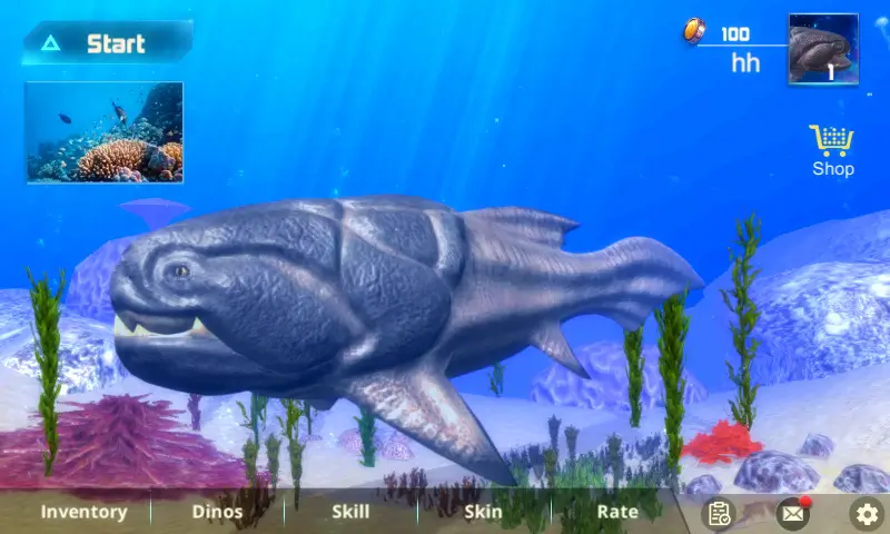Dunkleosteus Simulator screenshot 1