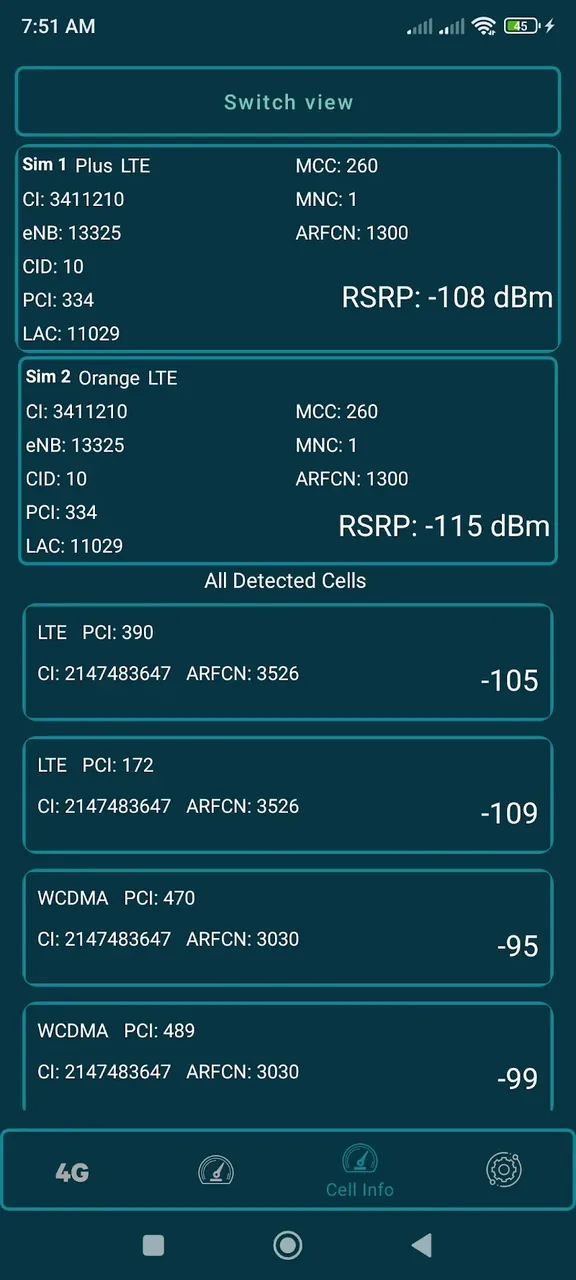 Force LTE Only (4G/5G) screenshot 4