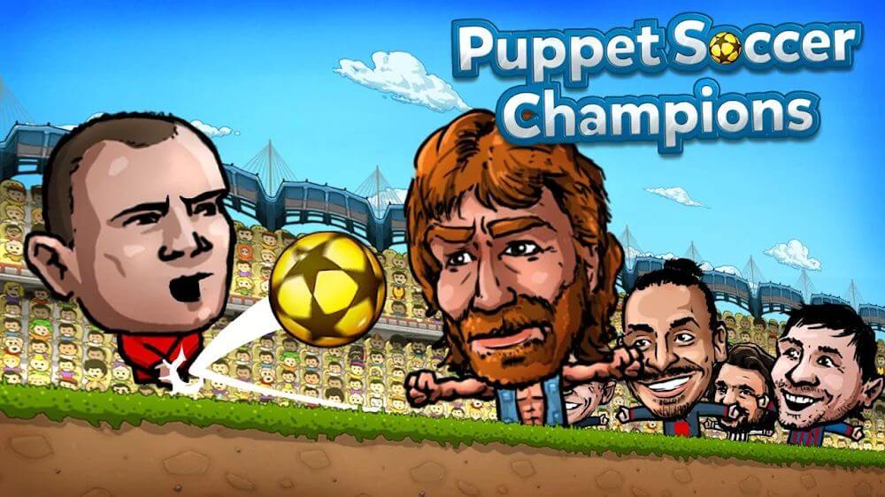 Puppet Soccer Champions screenshot 2
