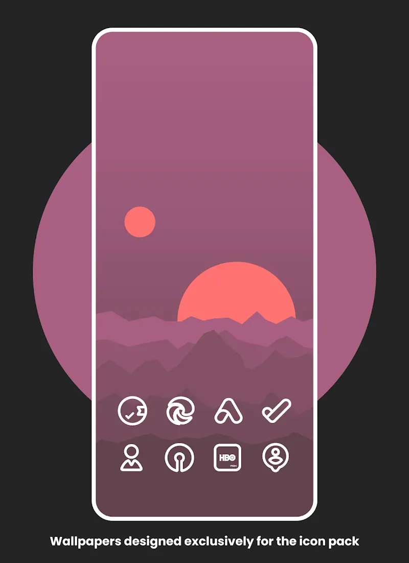 Plume Line - Icon Pack screenshot 3