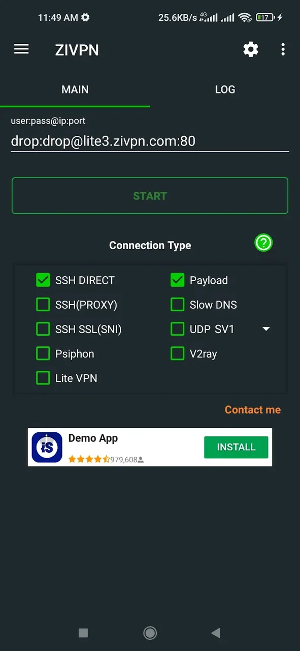 ZIVPN Tunnel screenshot 3