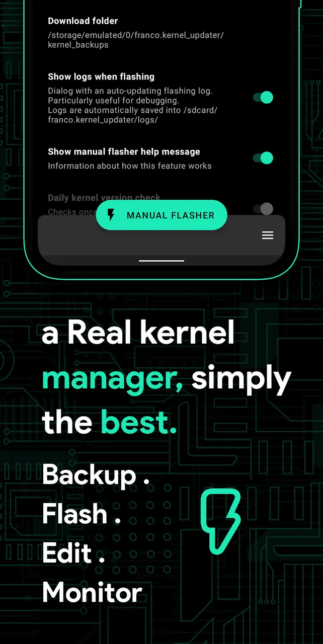 Franco Kernel Manager screenshot 6