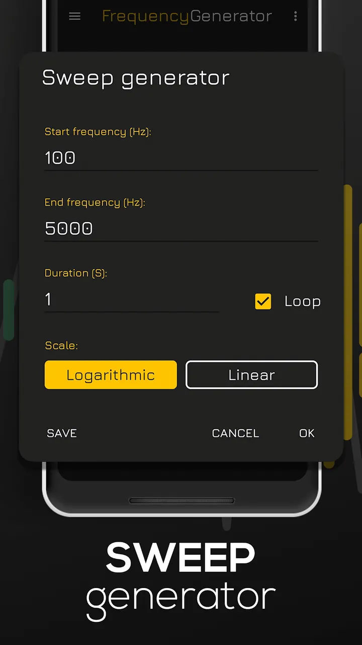 Frequency Sound Generator screenshot 4