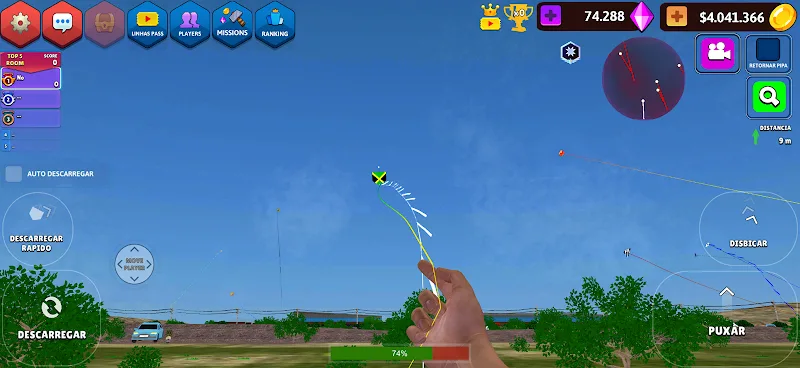 CS Diamantes Pipas: Kite Game screenshot 2
