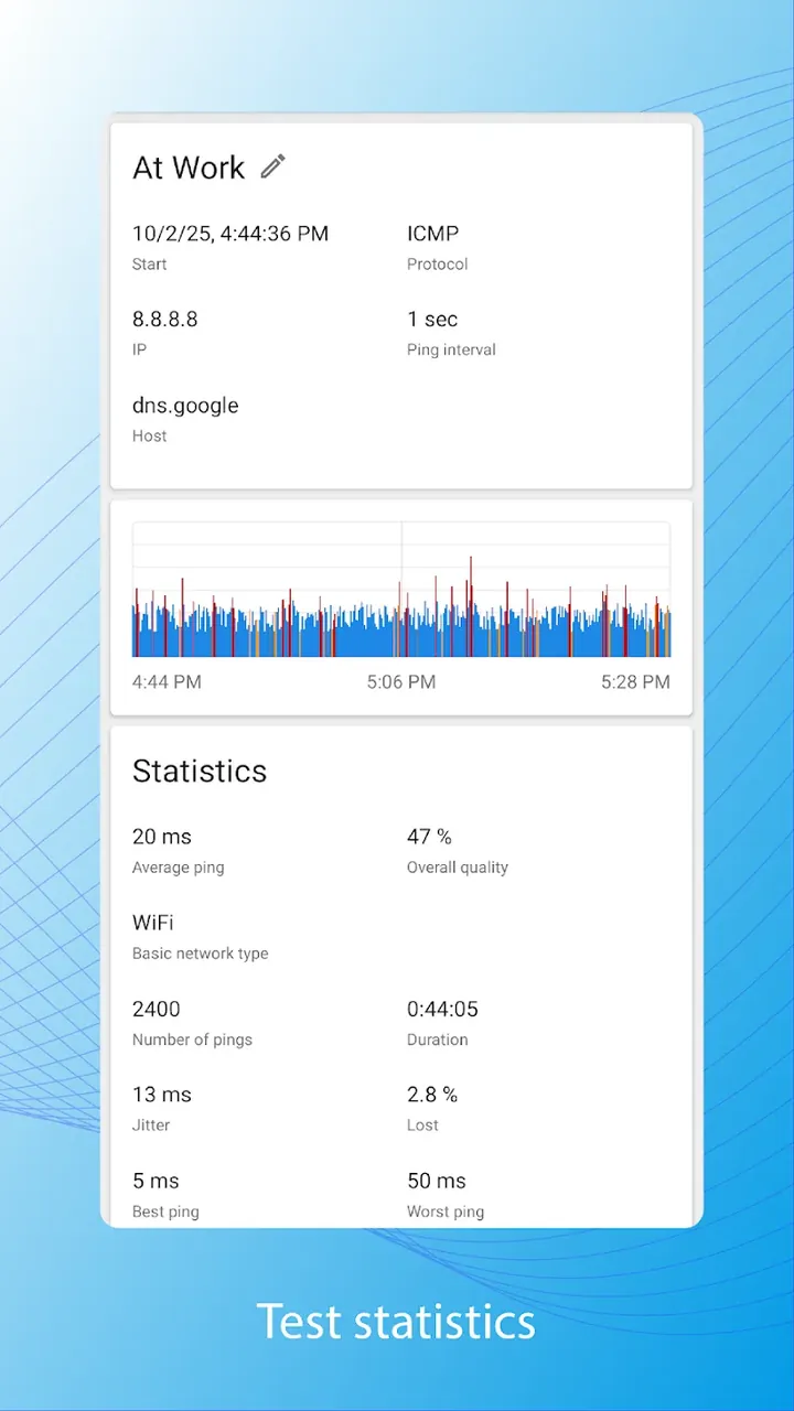 Pingmon network ping monitor screenshot 6