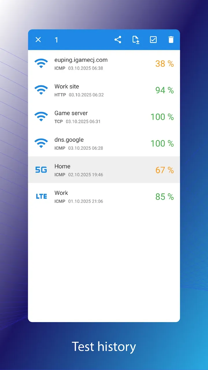 Pingmon network ping monitor screenshot 5