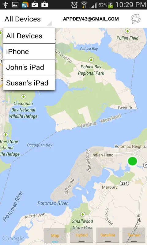 Find iPhone, Android, Xfi Loc screenshot 3