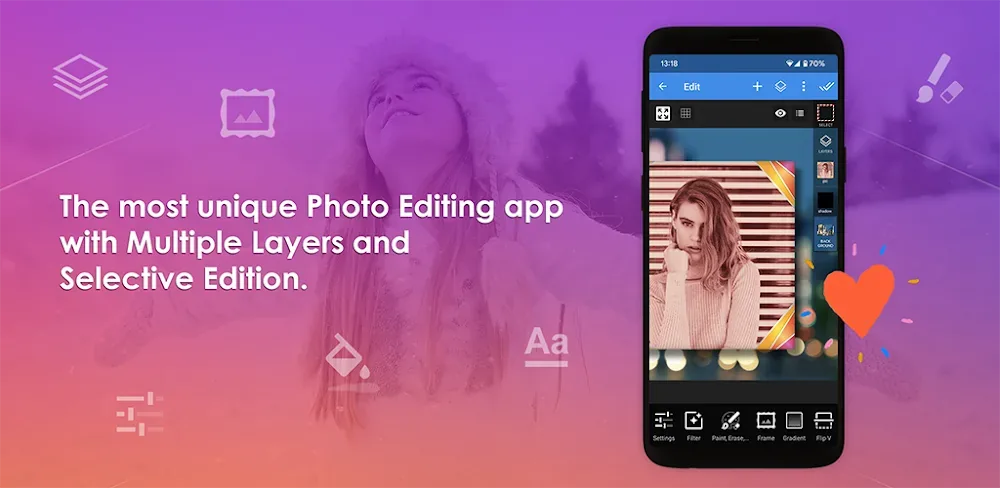 Multi Layer - Photo Editor screenshot 1