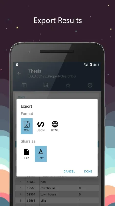 RemoDB screenshot 5
