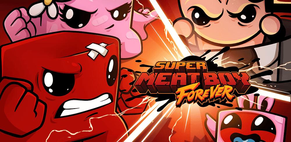 Super Meat Boy Forever screenshot 1