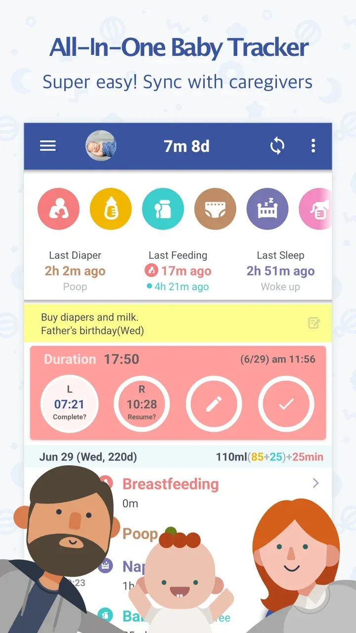 BabyTime screenshot 2